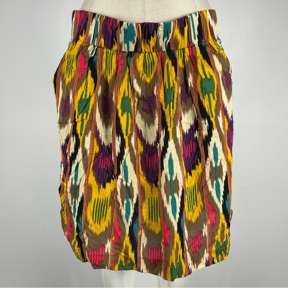 Cabi Colorful Patterned Women's Skirt L - Picture 3 of 9